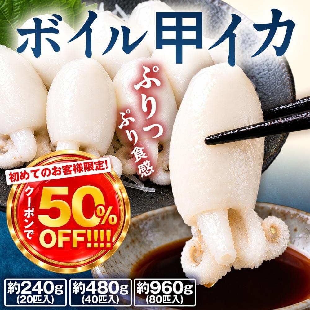 コウイカ 約240g(20匹入)